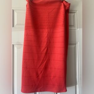 Peach Olivia blu skirt